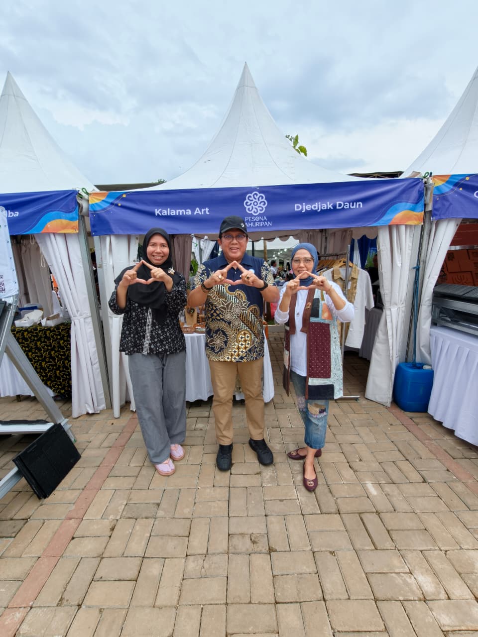 Menghadiri Lounching Program Gentengisasi oleh Pesona Kahuripan 12